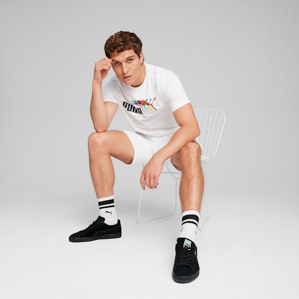 Playera para hombre ESS+ LOVE WINS, PUMA White, extralarge