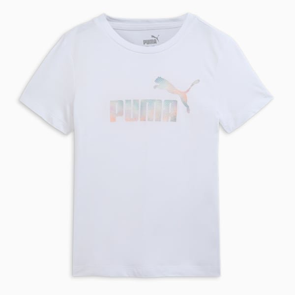 Playera juvenil ESS+ SUMMER DAZE, PUMA White, extralarge