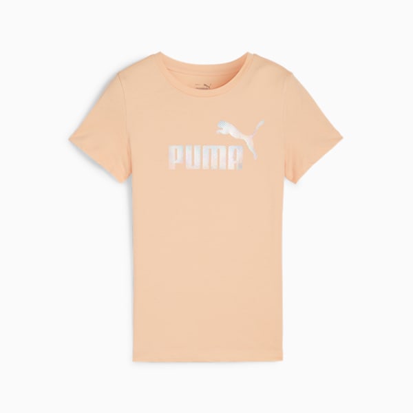 Playera juvenil ESS+ SUMMER DAZE, Peach Fizz, extralarge