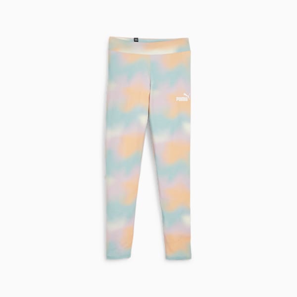 Leggings ESS+ SUMMER DAZE para niñas grandes, Peach Fizz, extralarge