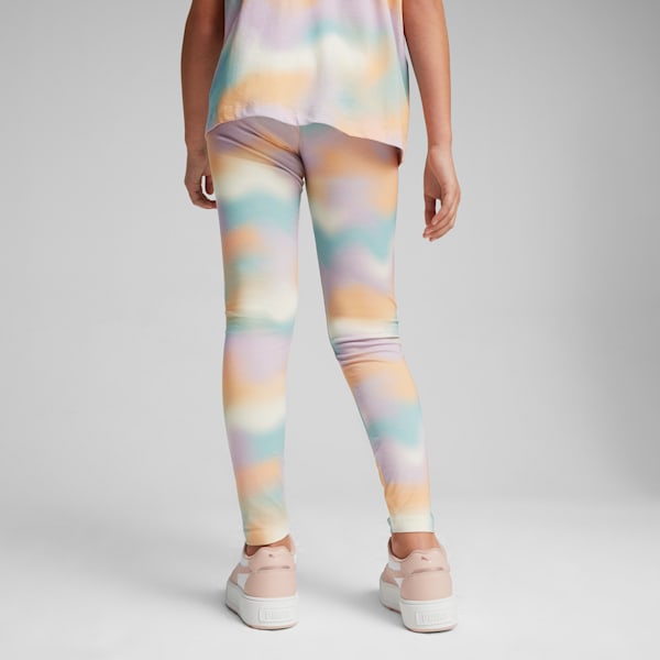 Legging ESS+ SUMMER DAZE, enfant et adolescent, fille, Peach Fizz, extralarge