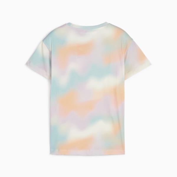 Playera juvenil ESS+ SUMMER DAZE, Peach Fizz, extralarge