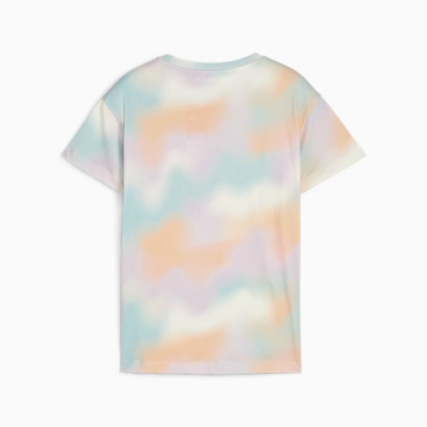 T-shirt ESS+ SUMMER DAZE, enfant et adolescent, fille, Peach Fizz, extralarge