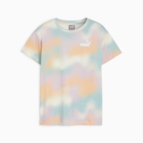 Playera juvenil ESS+ SUMMER DAZE, Peach Fizz, extralarge