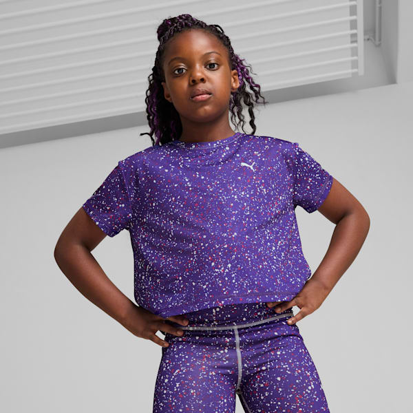 TRAIN FAVORITE Short Length Big Kids' Tee, Lapis Lazuli, extralarge