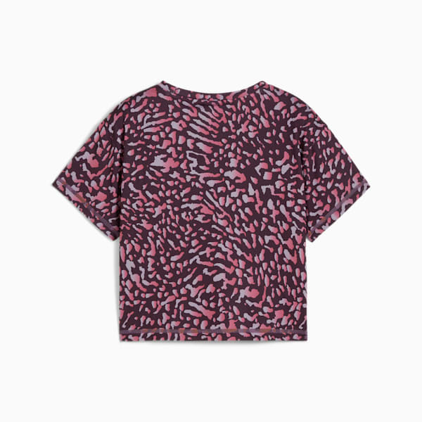 Playera adolescente TRAIN FAVORITE, Midnight Plum, extralarge