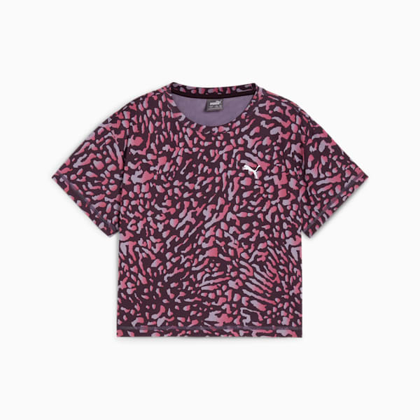 TRAIN FAVORITE Short Length Big Kids' Tee, Midnight Plum, extralarge