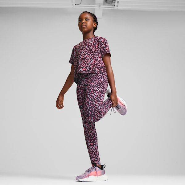 TRAIN FAVORITE Short Length Big Kids' Tee, Midnight Plum, extralarge