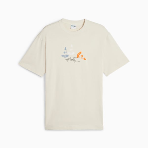 DOWNTOWN 180 Graphic T-shirt, Alpine Snow, extralarge-IND