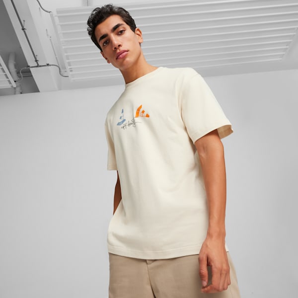 DOWNTOWN 180 Graphic T-shirt, Alpine Snow, extralarge-IND
