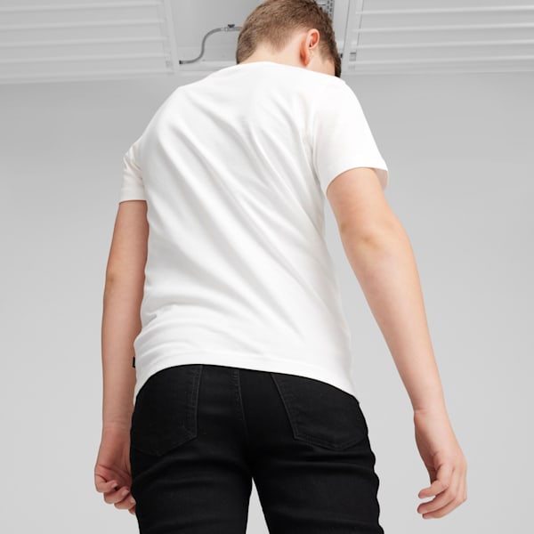 GRAPHICS Year of Sports Big Kids' Tee, PUMA White, extralarge