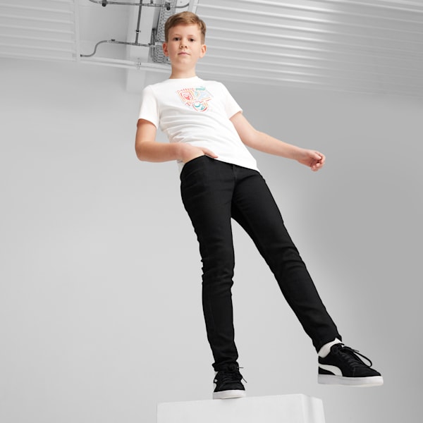GRAPHICS Year of Sports Big Kids' Tee, PUMA White, extralarge