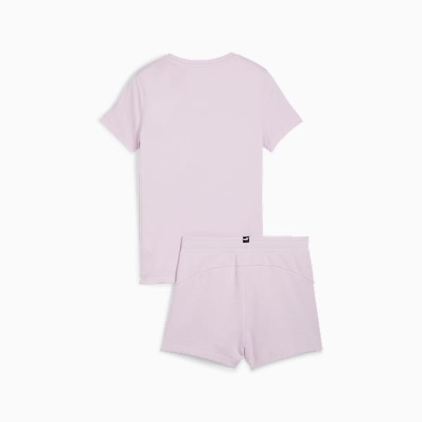 Conjunto de playera y shorts juvenil BLOSSOM, Grape Mist, extralarge