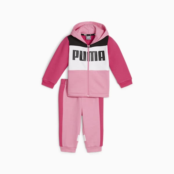 2-Piece MINICATS Toddlers' Jogger Set, Fast Pink, extralarge