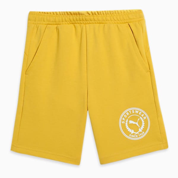 Graphic Boy's Regular Fit Shorts, Bamboo, extralarge-IND