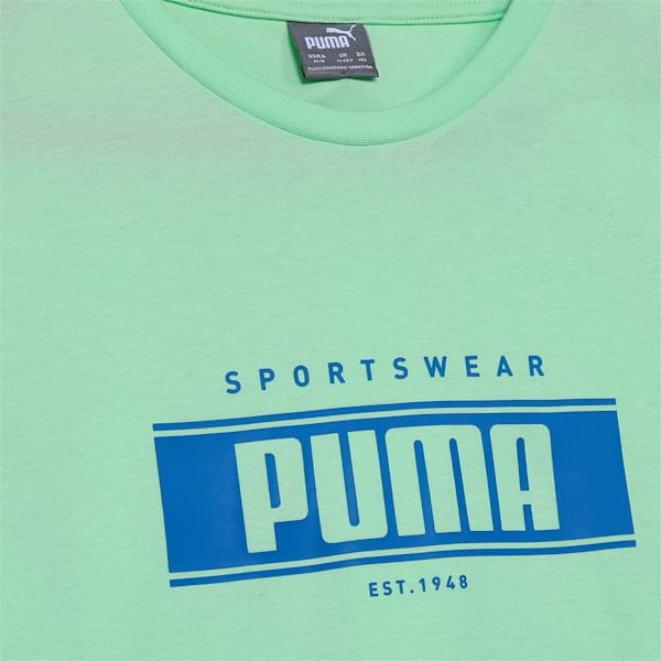 Graphic Boy's Regular Fit Crew-Neck T-shirt, Fizzy Lime, extralarge-IND