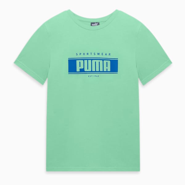 Graphic Boy's Regular Fit Crew-Neck T-shirt, Fizzy Lime, extralarge-IND