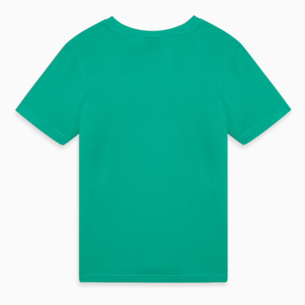 Graphic Boy's Regular Fit Crew-Neck T-shirt, Grassy Green, extralarge-IND