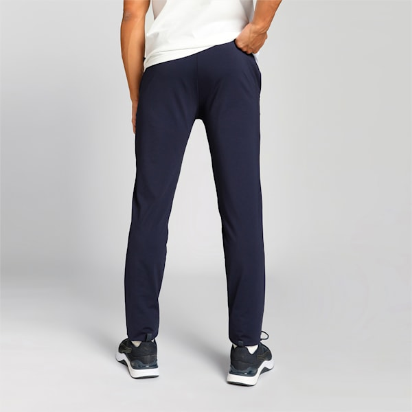 Active Graphic Men's Slim Fit Pants, PUMA Navy, extralarge-IND