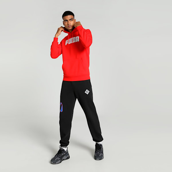 Men's Graphic Hoodie, For All Time Red, extralarge-IND