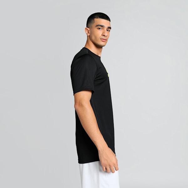 Performance Cat Men's Slim Fit T-shirt, PUMA Black-Cat Logo, extralarge-IND