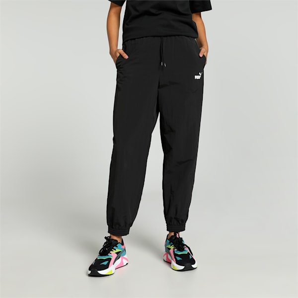 Women's Woven Pants, PUMA Black, extralarge-IND