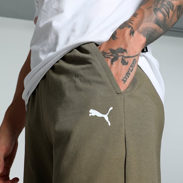 Men's Jersey Pants, PUMA Olive, extralarge-IND