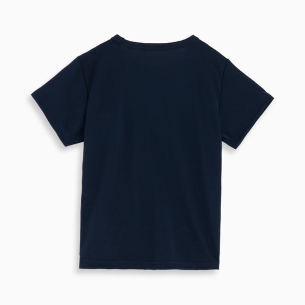 キッズ ボーイズ アクティブ スポーツ ポリ 半袖 Tシャツ 120-160cm, Club Navy, extralarge-JPN