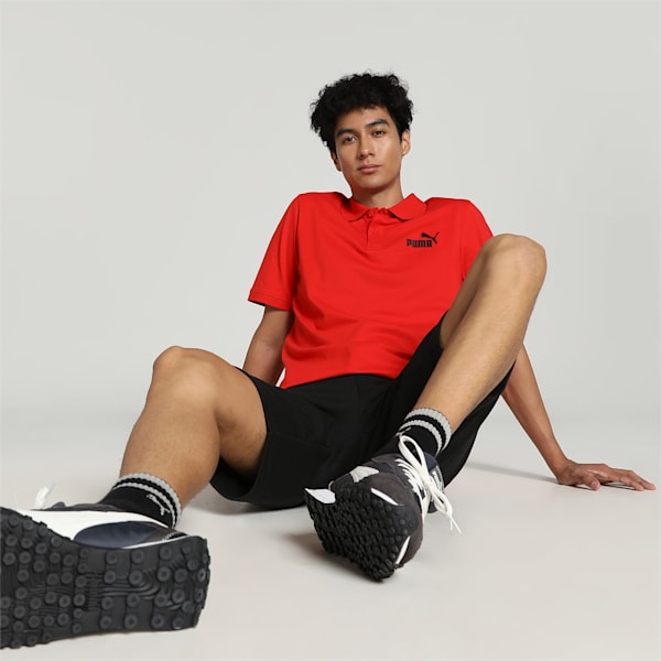 Men's Pique Polo, For All Time Red, extralarge-IND
