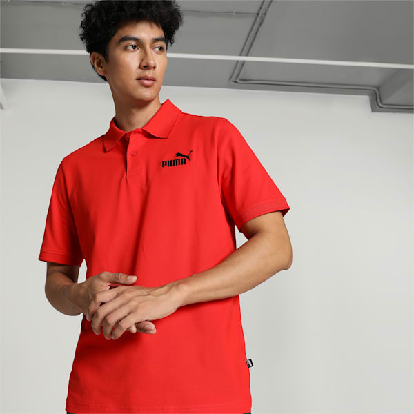 Men's Pique Polo, For All Time Red, extralarge-IND