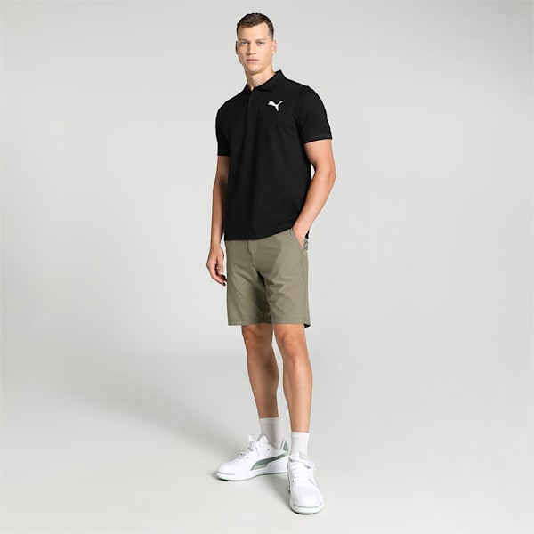 Men's Pique Polo, PUMA Black-CAT, extralarge-IND
