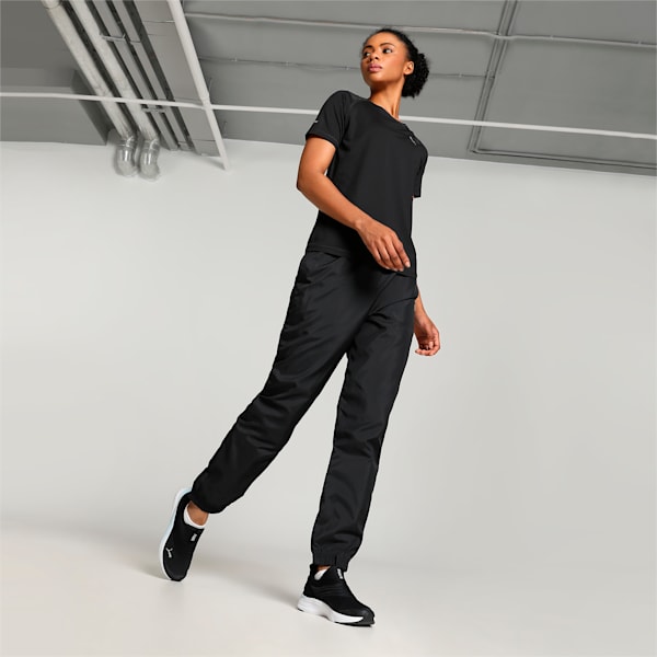 Active Woven Women's Pants, PUMA Black, extralarge-IND