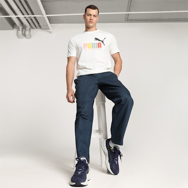 Men's Multicolor T-shirt, Warm White, extralarge-IND
