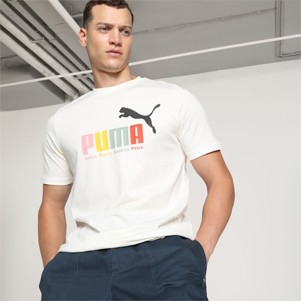Men's Multicolor T-shirt, Warm White, extralarge-IND