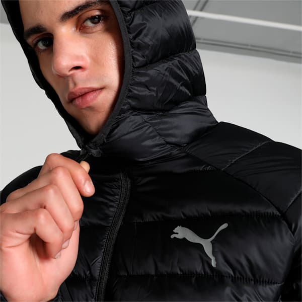 PackLITE Men's Hooded Down Jacket, PUMA Black, extralarge-IND