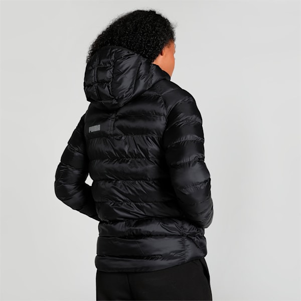 PackLITE Women's Hooded Down Jacket, PUMA Black, extralarge-IND