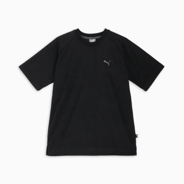 Puma black t shirt discount