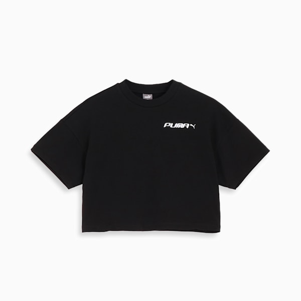 ウィメンズ CORE HERITAGE MX 半袖 Tシャツ, PUMA Black, extralarge-JPN