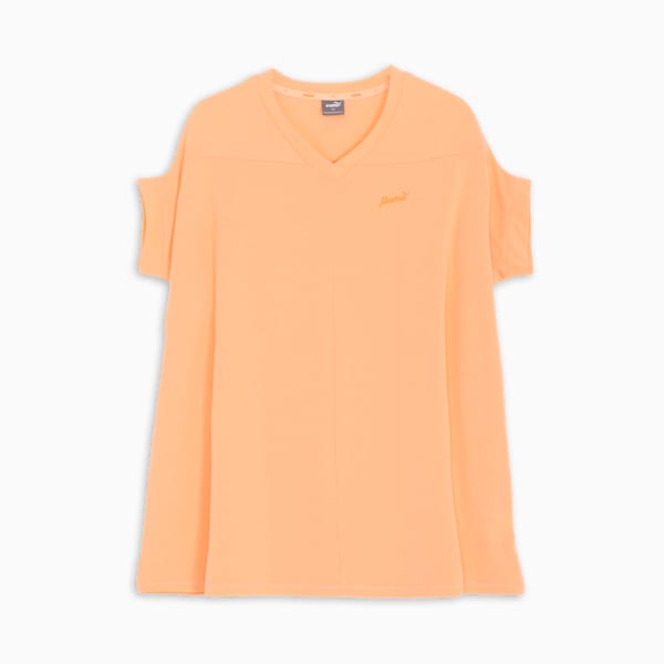 ウィメンズ サマーパック  ビッグ チュニック, Peach Fizz, extralarge-JPN