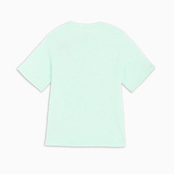 ウィメンズ ESS+ MX NO1 ロゴ リラックス 半袖 Tシャツ, Fresh Mint Heather, extralarge-JPN