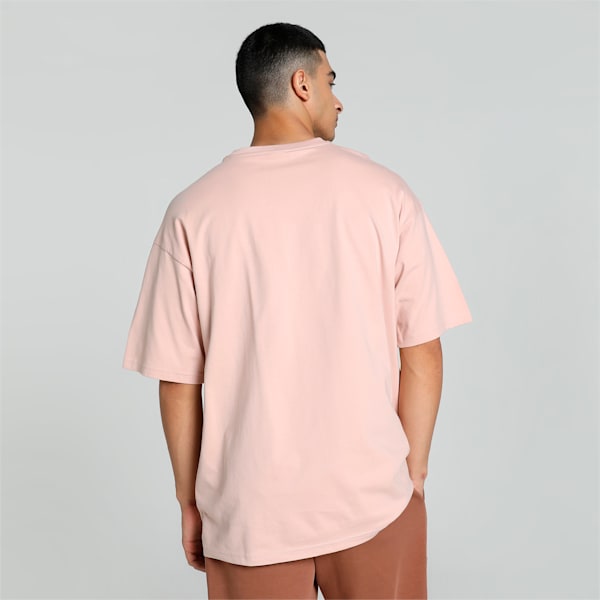 PUMA x one8 Men's Signature Oversized T-shirt, Rose Quartz, extralarge-IND
