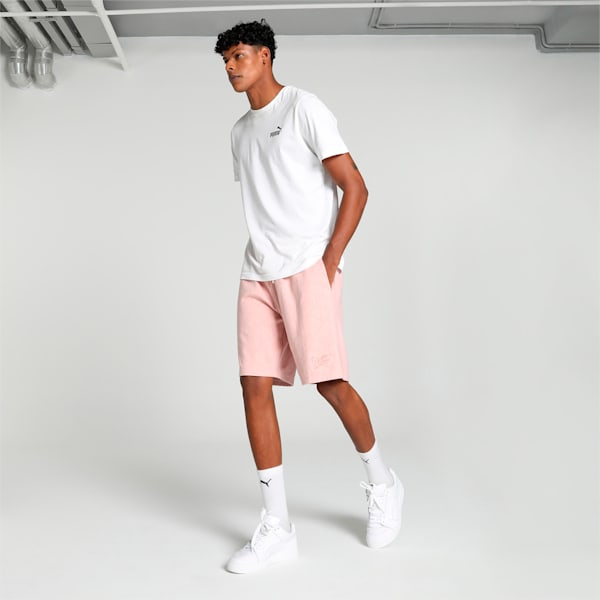 PUMA x one8 Men's Signature Shorts, Rose Quartz, extralarge-IND