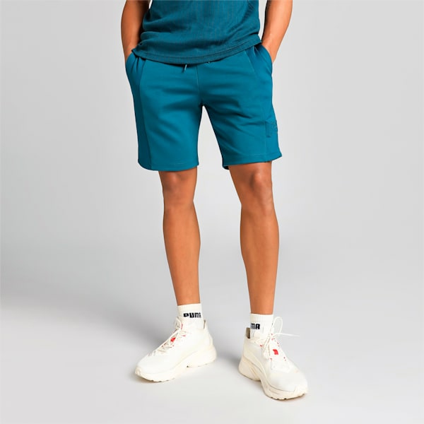 PUMA x one8 Men's Overlay Shorts, Ocean Tropic, extralarge-IND
