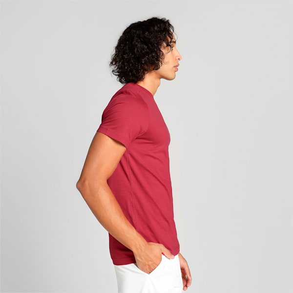 PUMA x one8 Men's Core Slim Fit T-shirt, Club Red, extralarge-IND