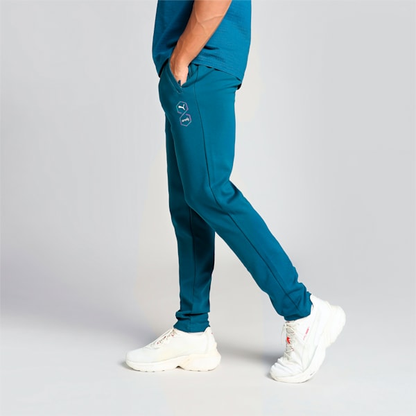 PUMA x one8 Core Elevated Men's Pants, Ocean Tropic, extralarge-IND