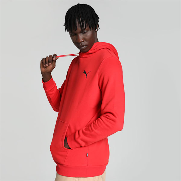 Small Logo Men's Hoodie, For All Time Red-Cat, extralarge-IND