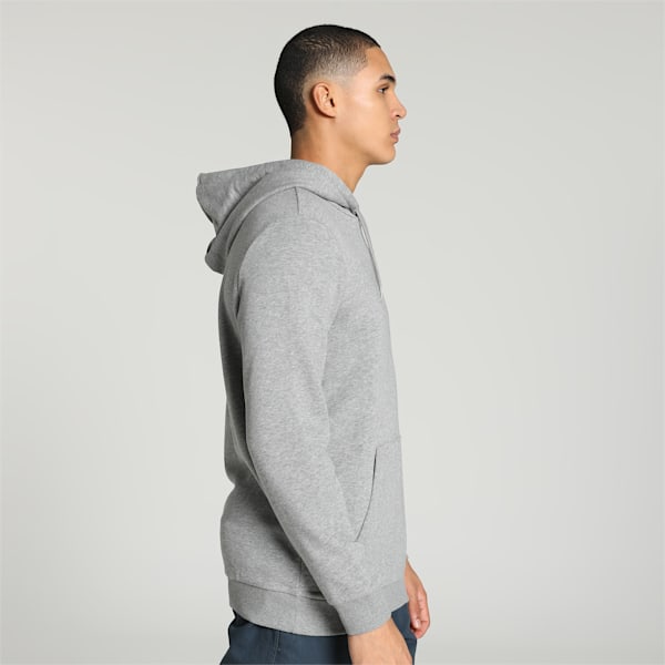 Small Logo TR Men's Hoodie, Medium Gray Heather, extralarge-IND