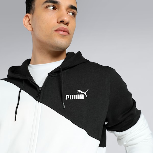 Power Cat Men's Sweat Suit, PUMA Black, extralarge-IND