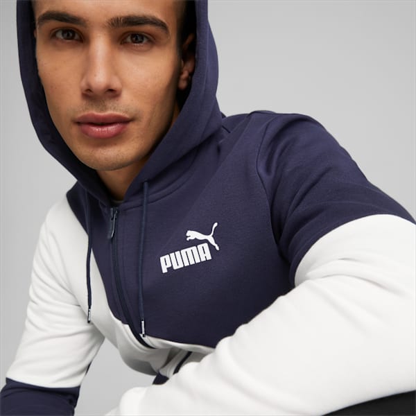 Power Cat Men's Sweat Suit, PUMA Navy, extralarge-IND