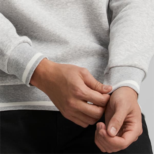 Squad Crew FL Sweatshirt, Light Gray Heather, extralarge-IND